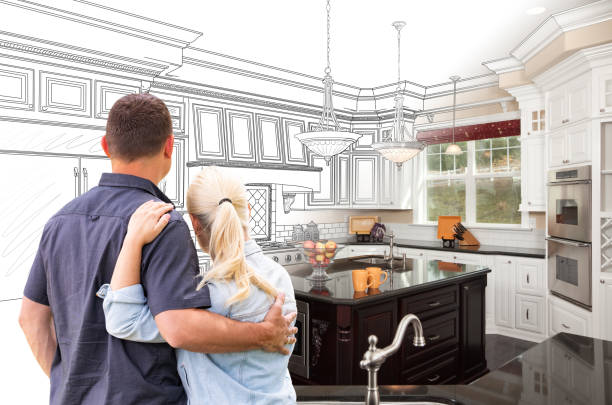Backsplash installation in Phoenix by JMT Kitchen Cabinet